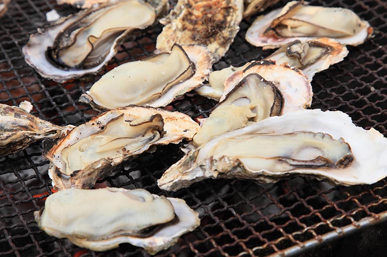 牡蠣小屋(寄島)